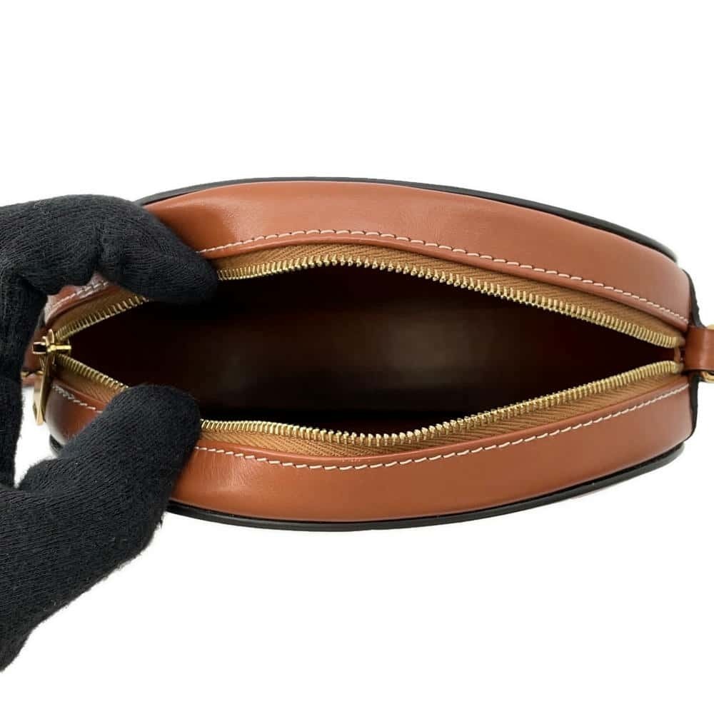 Celine Shoulder Bag Oval Purse Cuile Triomphe Pochette - Picture 5 of 12